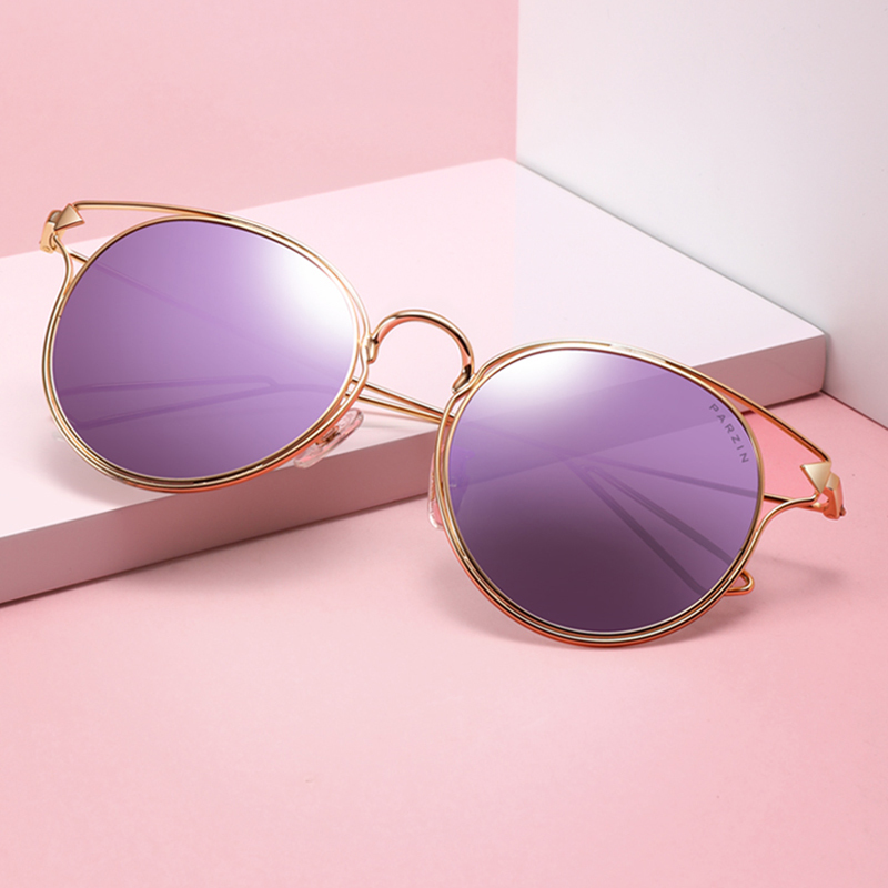PARZIN Classic New polarized Round Women sunglasses Brand Designer UV 400 Sun Glasses Vintage Coating Mirror Metal Frame 8115
PARZIN Classic New polarized Round Women sunglasses Brand Designer UV 400 Sun Glasses Vintage Coating Mirror Metal Frame 8115