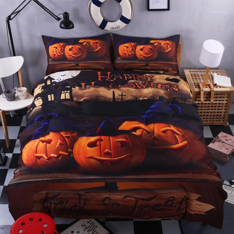 Happy halloween Bedding Set for Kids 4PCS Duvet Cover Set Pumpkin Decor Bed Linens  Full Queen King Size No Comforter1 
Happy halloween Bedding Set for Kids 4PCS Duvet Cover Set Pumpkin Decor Bed Linens  Full Queen King Size No Comforter1