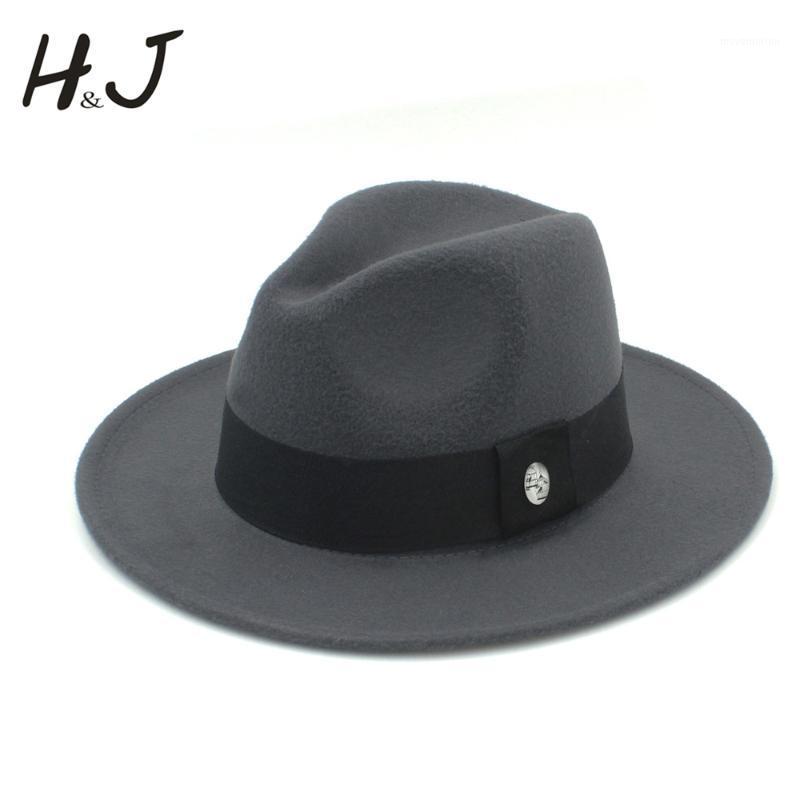 New Fashion Wool Women's Men's Winter Autumn Fedora Hat With Wide Brim Sombreros Jazz Hat For Gentleman Panama Top 251, Black
New Fashion Wool Women's Men's Winter Autumn Fedora Hat With Wide Brim Sombreros Jazz Hat For Gentleman Panama Top 251, Black