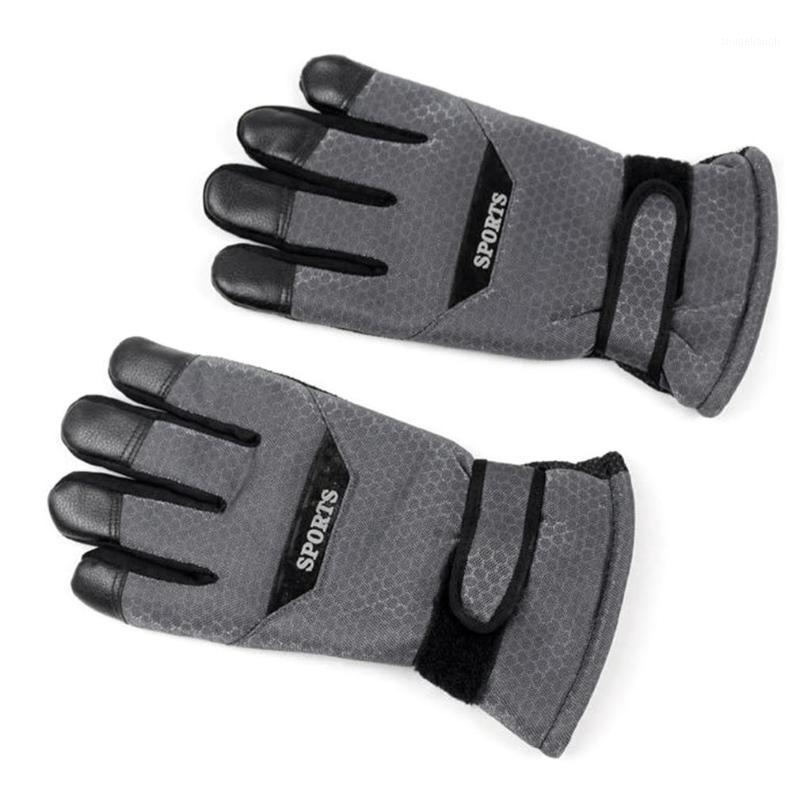 Thickened Protective Gloves Anti-slip Touch Screen Winter Keep Warm Gloves Breathable Windproof Skiing1, Grey
Thickened Protective Gloves Anti-slip Touch Screen Winter Keep Warm Gloves Breathable Windproof Skiing1, Grey