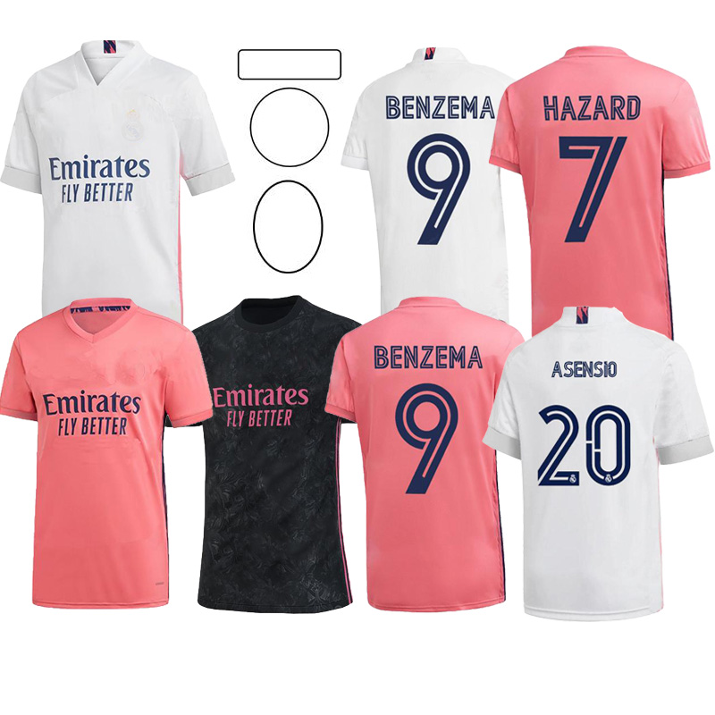 2021 Real Madrid home away Soccer Jerseys HAZARD camiseta de futbol 19/20 BENZEMA MODRIC MARCELO 2022 KROOS ISCO Valverde Football Shirts, 21/22 blue+la liga
2021 Real Madrid home away Soccer Jerseys HAZARD camiseta de futbol 19/20 BENZEMA MODRIC MARCELO 2022 KROOS ISCO Valverde Football Shirts, 21/22 blue+la liga