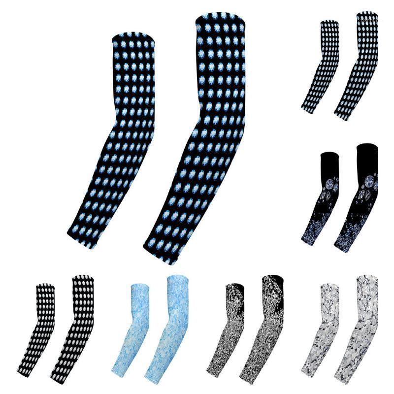 2pcs Sport Arm Sleeves Uv Sun Protect Anti-slip Ice Silk Sleeve Sunscreen Cuff Summer Men Women Gloves Outdoor Riding New #41, White
2pcs Sport Arm Sleeves Uv Sun Protect Anti-slip Ice Silk Sleeve Sunscreen Cuff Summer Men Women Gloves Outdoor Riding New #41, White