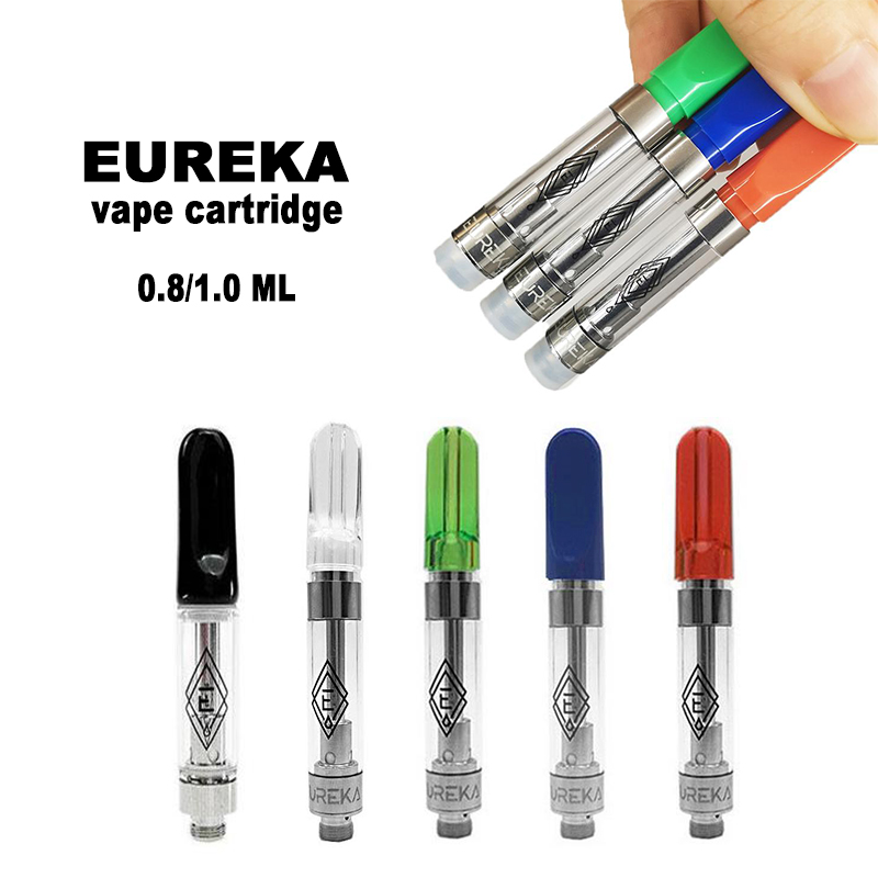High Quality Eureka Cartridges Clear 0.8ml 1.0ml Ceramic Coils Empty Glass Tank 510 Thick Oil Vape Atomizer Carts 100% No Leaking
High Quality Eureka Cartridges Clear 0.8ml 1.0ml Ceramic Coils Empty Glass Tank 510 Thick Oil Vape Atomizer Carts 100% No Leaking