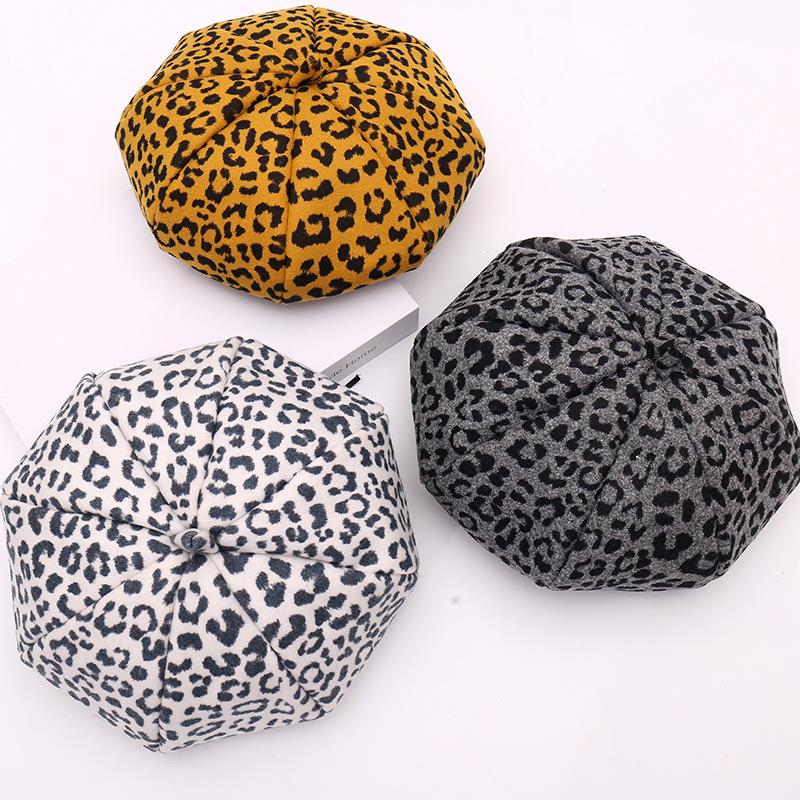 Berets Women Girl French Leopard Print Warm Wool Beanie Hat Vintage Plain Beret Hats Solid Color Elegant Lady Winter Caps HR122317, Hr122317-c 56-58cm
Berets Women Girl French Leopard Print Warm Wool Beanie Hat Vintage Plain Beret Hats Solid Color Elegant Lady Winter Caps HR122317, Hr122317-c 56-58cm