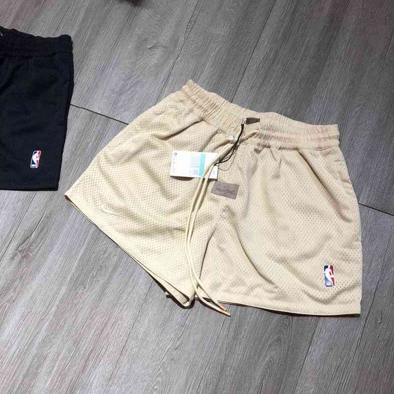 Correct version of fogforergod co branded double-layer Mesh Shorts high street American sports casual pants 3 points, Beige
Correct version of fogforergod co branded double-layer Mesh Shorts high street American sports casual pants 3 points, Beige
