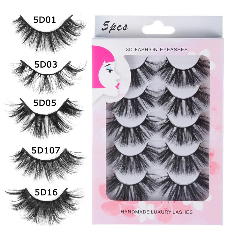 5Pairs 3D False Eyelashes Magic Lashes Wispies Natural Long Fluffy Cruelty-Free Eye Lashes Beauty Makeup Toos
5Pairs 3D False Eyelashes Magic Lashes Wispies Natural Long Fluffy Cruelty-Free Eye Lashes Beauty Makeup Toos