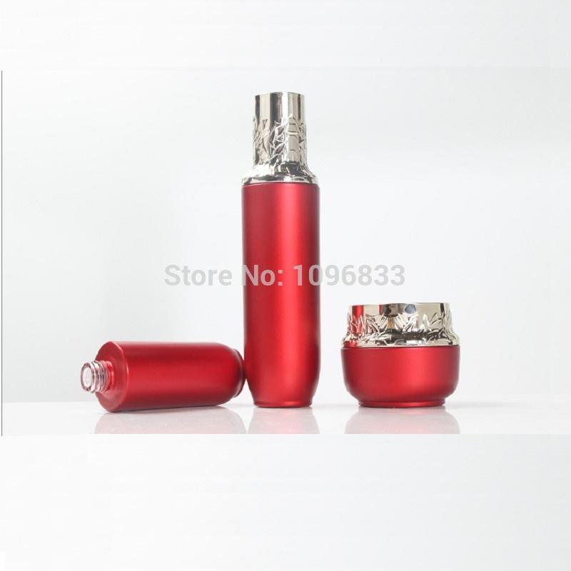120ml 100ml 40ml Empty Red Glass Bottle Cosmetic Packaging Container Glass Lotion Pump Bottle 50G Jar Silver Cap 8pcs/Lot1
120ml 100ml 40ml Empty Red Glass Bottle Cosmetic Packaging Container Glass Lotion Pump Bottle 50G Jar Silver Cap 8pcs/Lot1