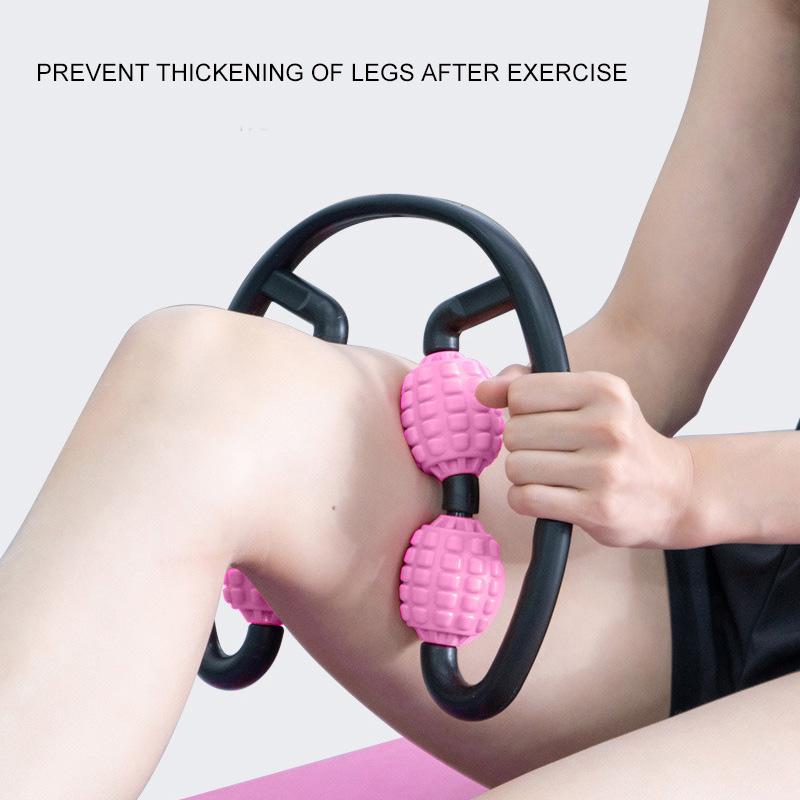 Fitness Gym Yoga Pilates U Shape Trigger Point Massage Roller Arm Leg Neck Muscle TissueSports 4 Wheel Yoga Pilates Sports Gyms 
Fitness Gym Yoga Pilates U Shape Trigger Point Massage Roller Arm Leg Neck Muscle TissueSports 4 Wheel Yoga Pilates Sports Gyms