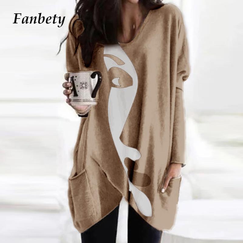 2021 Vintage Abstract Pattern Long Blouse Shirt Women Elegant V-Neck Irregular Pullover Top Ladies Casual Pocket Oversized Blusa, Gray
2021 Vintage Abstract Pattern Long Blouse Shirt Women Elegant V-Neck Irregular Pullover Top Ladies Casual Pocket Oversized Blusa, Gray