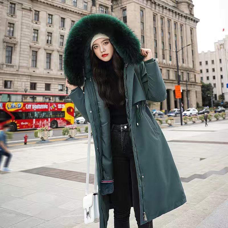 2021 Hot Winter New Arrival Velvet-lined Hood Parka Coat Ladies Jacket Parkas Women Adjustable QMEG, Khaki.
2021 Hot Winter New Arrival Velvet-lined Hood Parka Coat Ladies Jacket Parkas Women Adjustable QMEG, Khaki.