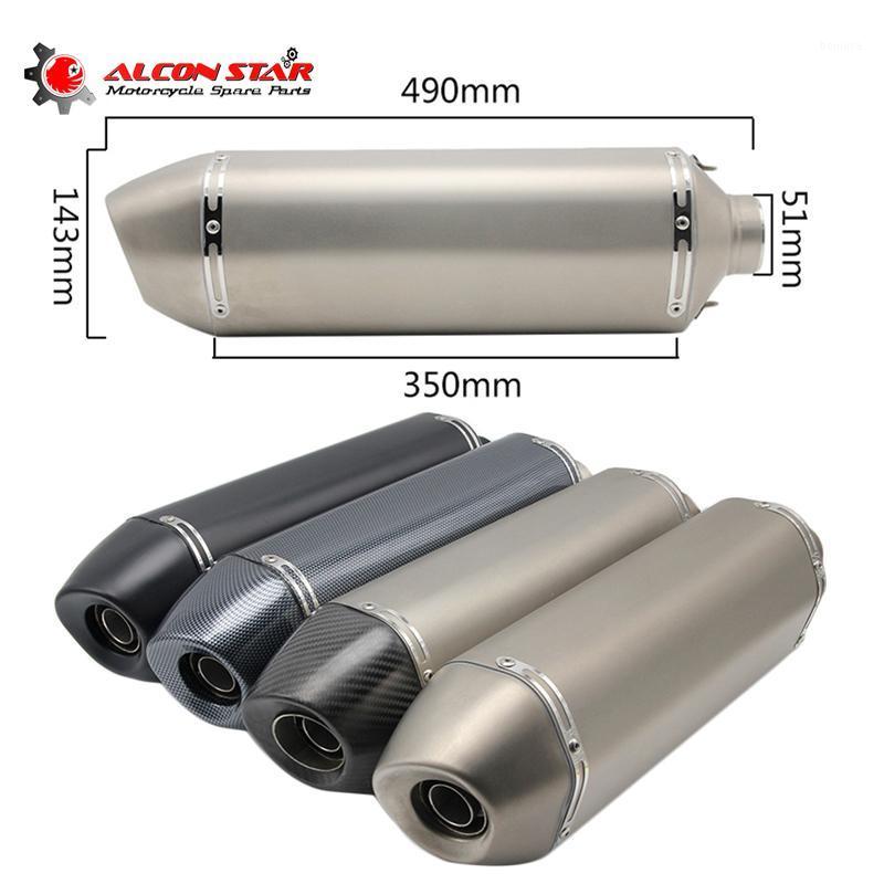 Alconstar- 51mm Motorcycle AK Yoshimura Muffler Exhaust Pipe with DB Killer For GSXR600 GSR750 NINJA CBR600RR CBR1000RR1
Alconstar- 51mm Motorcycle AK Yoshimura Muffler Exhaust Pipe with DB Killer For GSXR600 GSR750 NINJA CBR600RR CBR1000RR1
