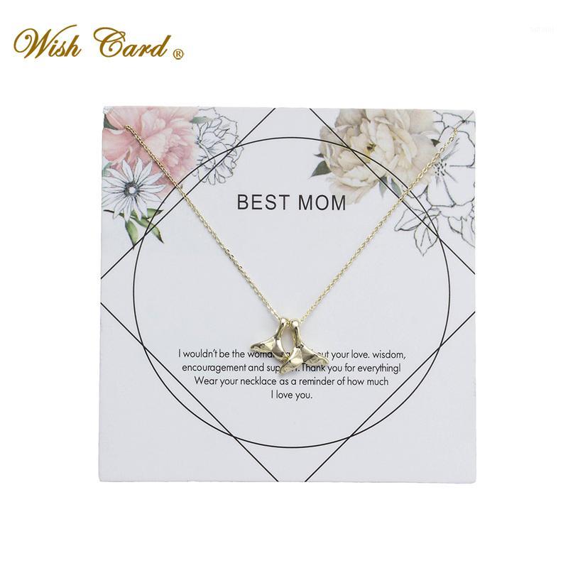 Wish Card Whale Tail Best Mom Gold Chian Necklace Copper Pendant Jewelry Daughter Mother Day Gift Memory Friend Necklace EY60081
Wish Card Whale Tail Best Mom Gold Chian Necklace Copper Pendant Jewelry Daughter Mother Day Gift Memory Friend Necklace EY60081