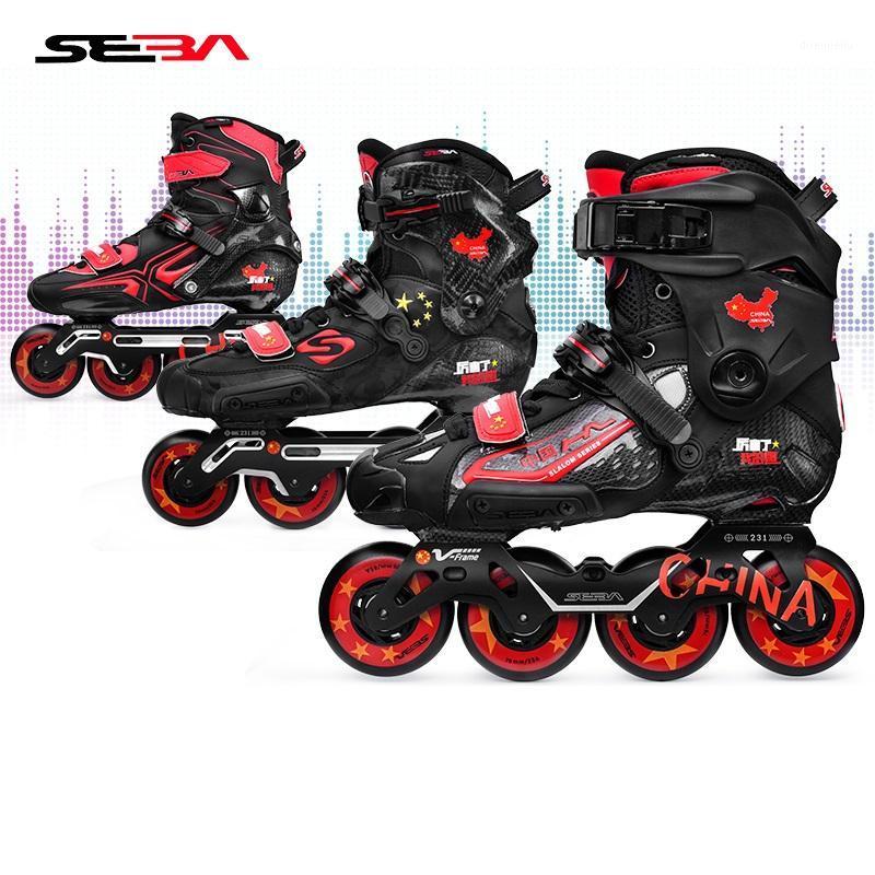 China limited edition Professional Adult Inline Skates Carbon Fiber ShoesFigure Skating Slalom slide TRIX IGOR HL1, Hl-rubber shell
China limited edition Professional Adult Inline Skates Carbon Fiber ShoesFigure Skating Slalom slide TRIX IGOR HL1, Hl-rubber shell