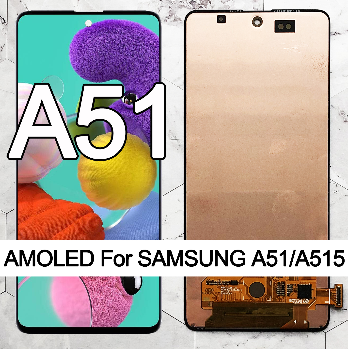 Original SUPER AMOLED 6.5'' Display For Samsung Galaxy A51 LCD A515 A515F/DS A515FD Touch Screen with frame Digitizer Assembly
Original SUPER AMOLED 6.5'' Display For Samsung Galaxy A51 LCD A515 A515F/DS A515FD Touch Screen with frame Digitizer Assembly