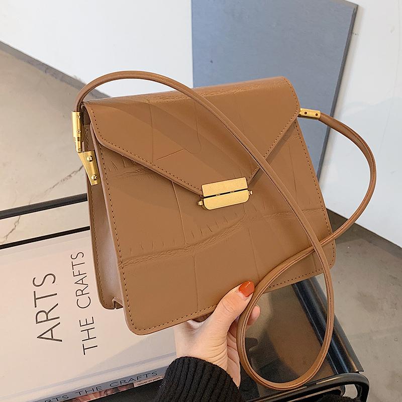 Stone pattern Square Crossbody bag 2021 Fashion New Quality PU Leather Women's Designer Handbag Vintage Shoulder Messenger Bag, Black
Stone pattern Square Crossbody bag 2021 Fashion New Quality PU Leather Women's Designer Handbag Vintage Shoulder Messenger Bag, Black