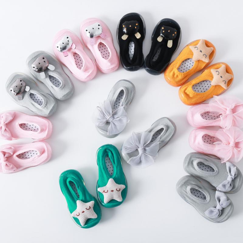 Toddler Baby Girls Kid Soft Sole Rubber Slipper Stocking Star bow boat sock floor rubber soles socks baby toddler shoes#4, Clear
Toddler Baby Girls Kid Soft Sole Rubber Slipper Stocking Star bow boat sock floor rubber soles socks baby toddler shoes#4, Clear