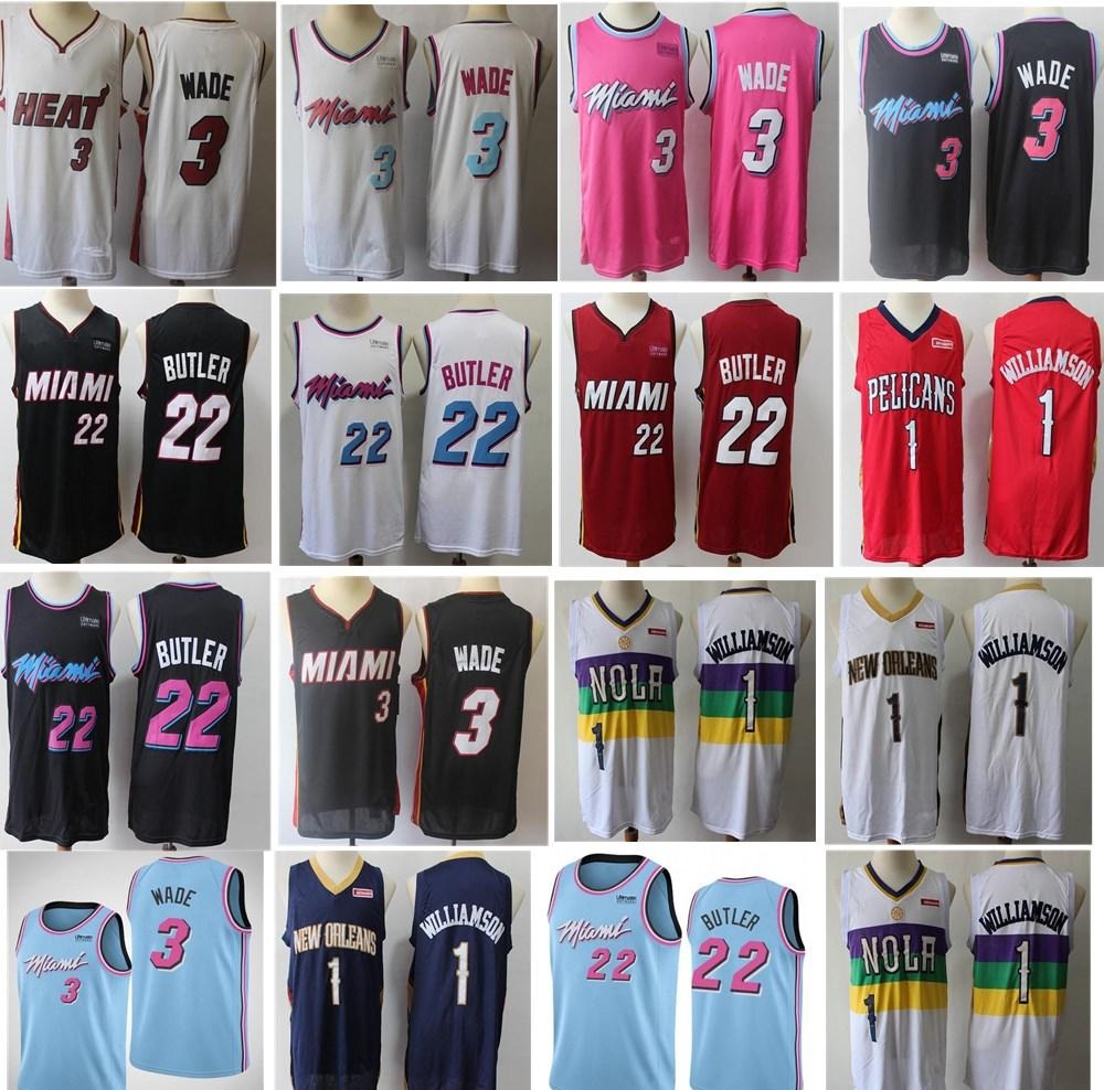 2021 Men Dwayne 3 Wade Jersey Jimmy 22 Butler stitched Basketball jerseys Zion 1 Williamson, As shown in illustration
2021 Men Dwayne 3 Wade Jersey Jimmy 22 Butler stitched Basketball jerseys Zion 1 Williamson, As shown in illustration
