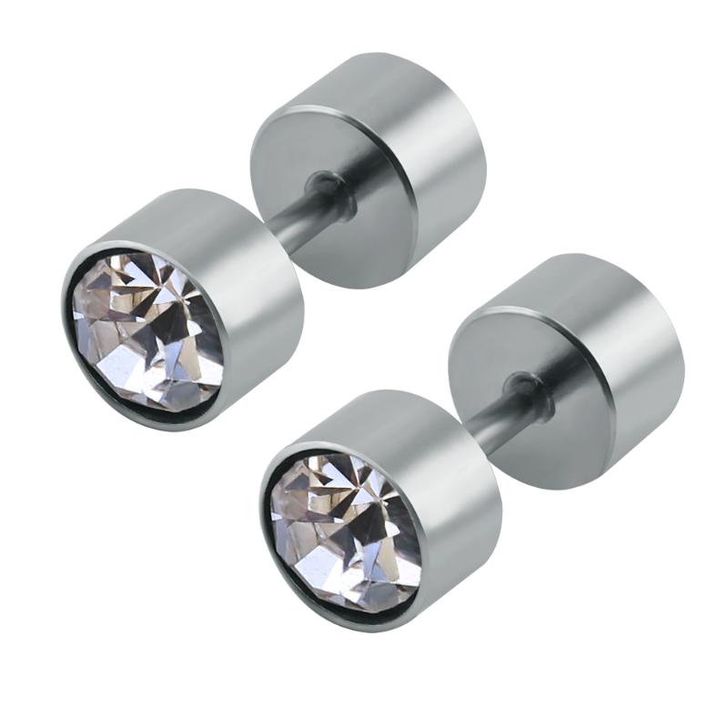 Stud Mens Earrings Crystals Small Ear For Women Stainless Steel Fashion Jewelry Double Sided Pendientes Hombre
Stud Mens Earrings Crystals Small Ear For Women Stainless Steel Fashion Jewelry Double Sided Pendientes Hombre