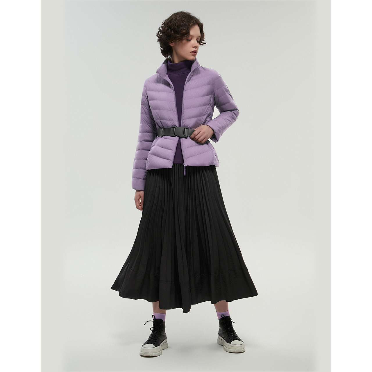 Bosideng new lightweight soft skin down jacket women's thin winter coat ultra light packable 21 colors waterproof B00131006 201019