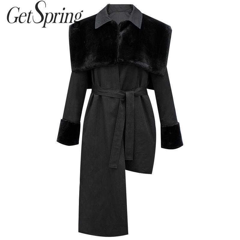 GetSpring Women Parka Winter Outwear Jacket Coat Thickened Plush Winter Jacket Irregular Lace Up Loose Long Overcoat Black 201019, Beige
GetSpring Women Parka Winter Outwear Jacket Coat Thickened Plush Winter Jacket Irregular Lace Up Loose Long Overcoat Black 201019, Beige