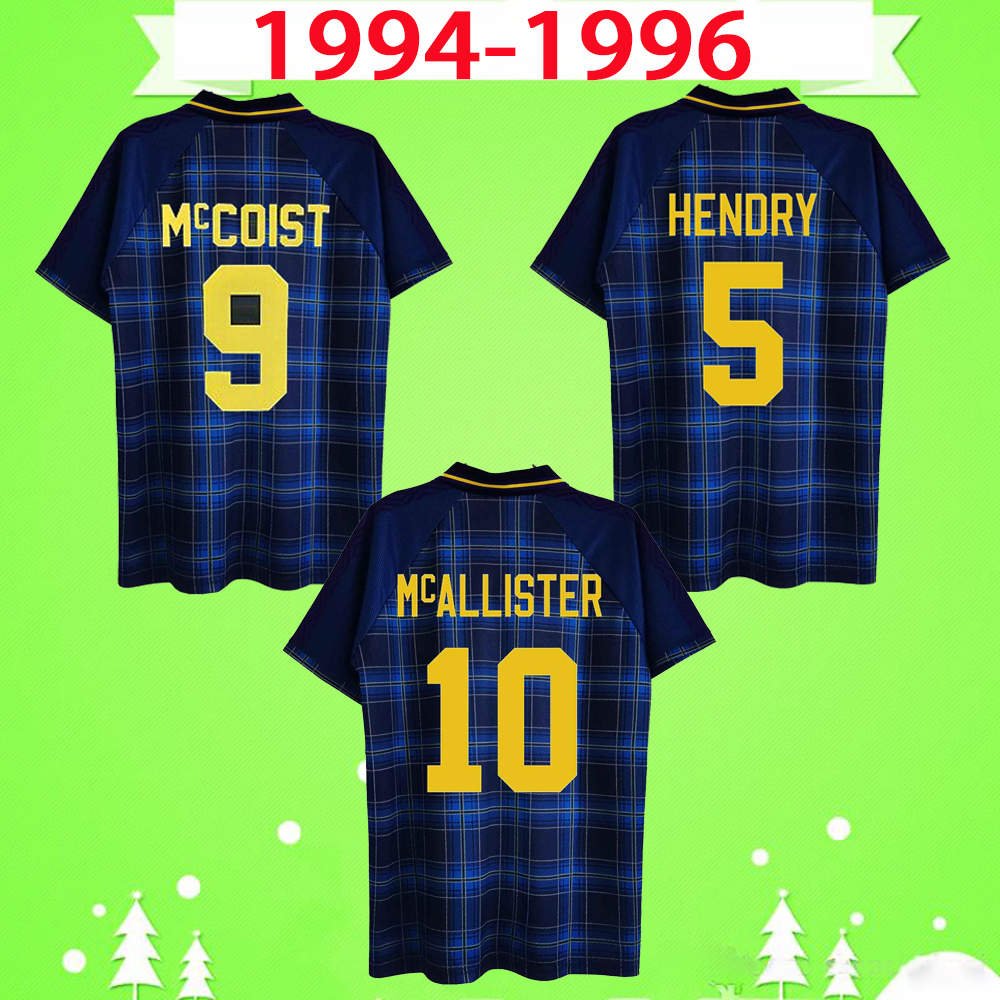 Scotland football shirt 1994 1995 1996 Retro soccer jersey classic vintage 94 95 96 Camiseta de futbol HENDRY McCOIST McALLISTER SPENCER, 94/96
Scotland football shirt 1994 1995 1996 Retro soccer jersey classic vintage 94 95 96 Camiseta de futbol HENDRY McCOIST McALLISTER SPENCER, 94/96