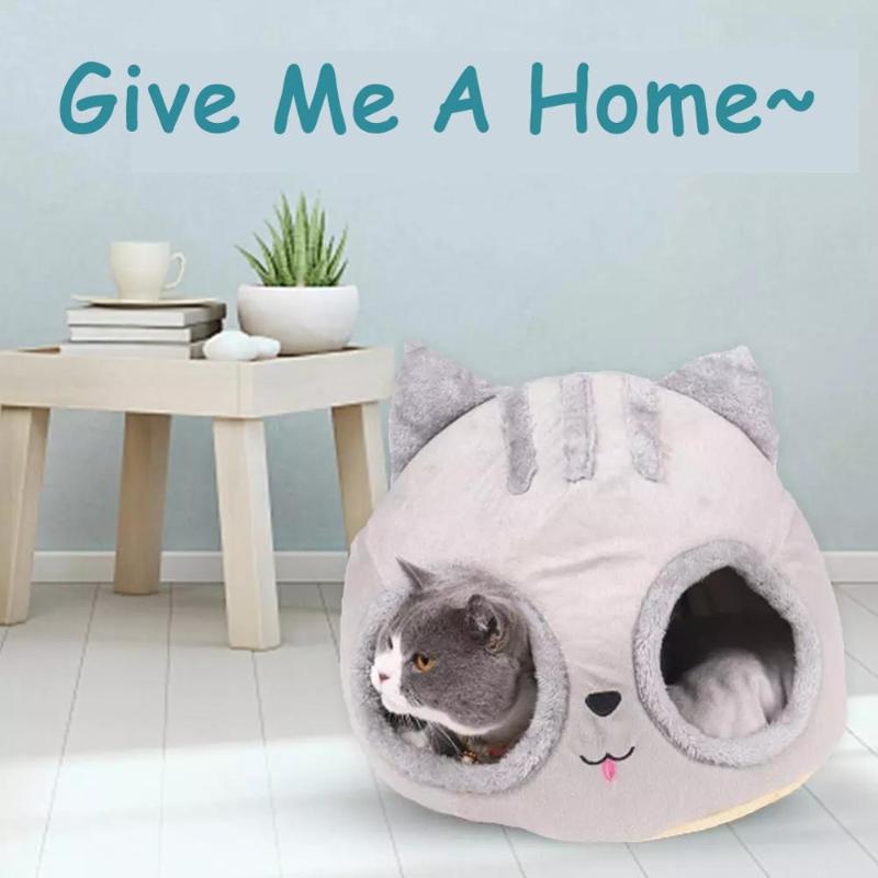Cute Soft Pet Bed for Cats Dogs Removable Cat Bed House Kennel Winter Warm Nest Soft Sleeping Basket Cat House Cama Para Gato
Cute Soft Pet Bed for Cats Dogs Removable Cat Bed House Kennel Winter Warm Nest Soft Sleeping Basket Cat House Cama Para Gato