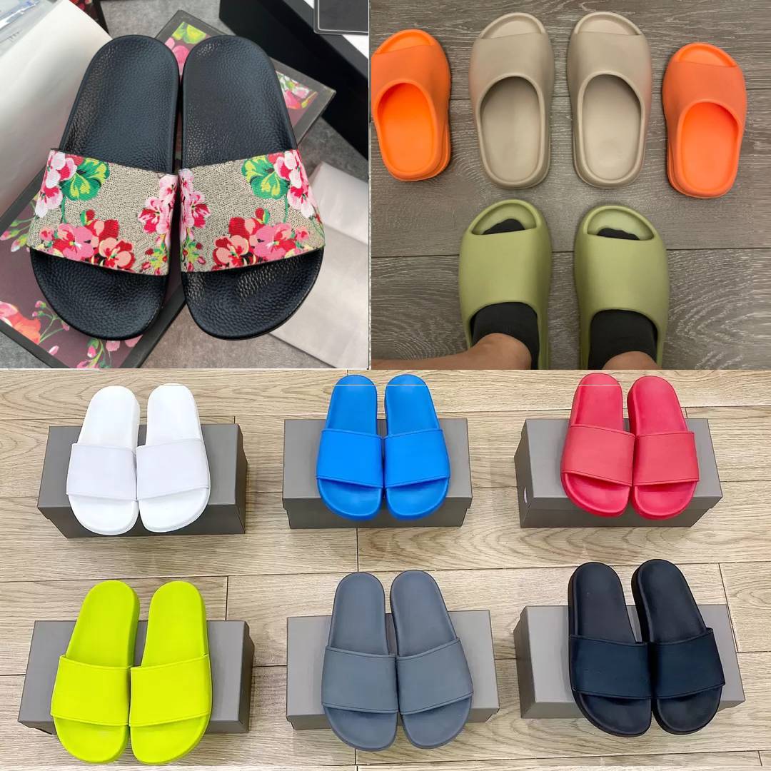 designer sandals for women men flat foam slide sandals flower Bone Earth Brown Desert Sand Runner black orange rubber lady slides heel beach slippers shoes, Y-triple red 
designer sandals for women men flat foam slide sandals flower Bone Earth Brown Desert Sand Runner black orange rubber lady slides heel beach slippers shoes, Y-triple red