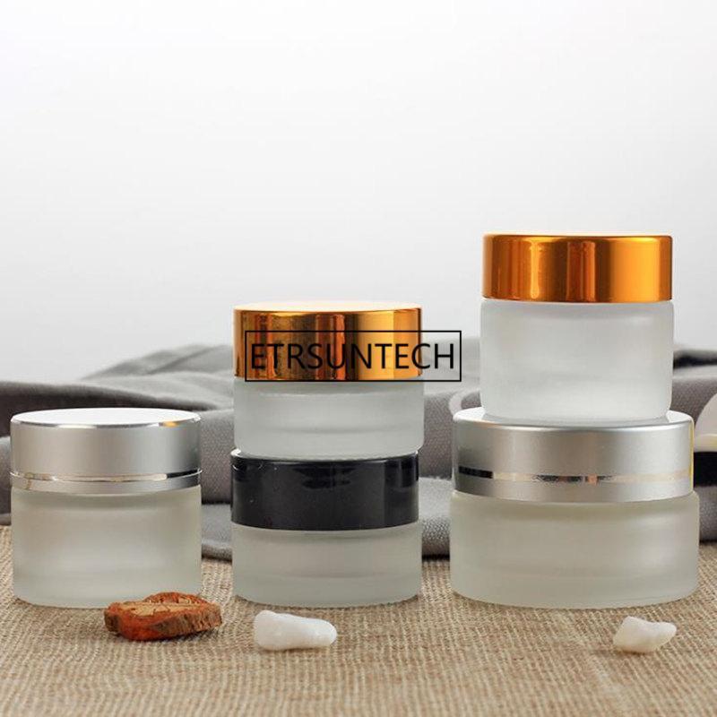 50g 30g 20g 15g 10g 5g Frost Glass Cream Jar with silver gold black lids 1oz Glass Container 1/3oz Cosmetic Packaging F18171
50g 30g 20g 15g 10g 5g Frost Glass Cream Jar with silver gold black lids 1oz Glass Container 1/3oz Cosmetic Packaging F18171