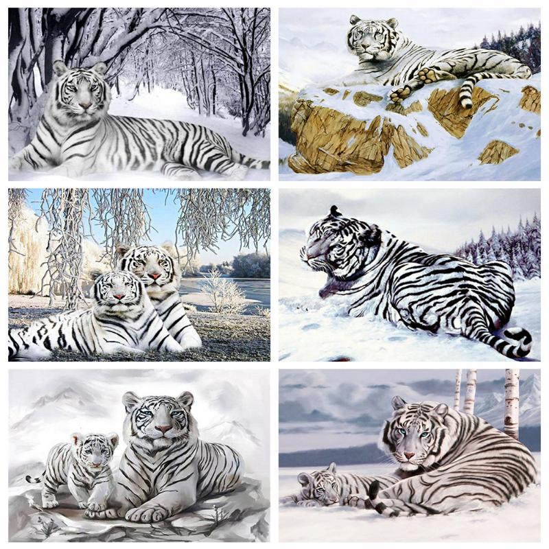 Evershine 5D DIY Diamond Embroidery Tiger Full Square Diamond Painting Animals Winter Cross Stitch Mosaic Home Decoration
Evershine 5D DIY Diamond Embroidery Tiger Full Square Diamond Painting Animals Winter Cross Stitch Mosaic Home Decoration