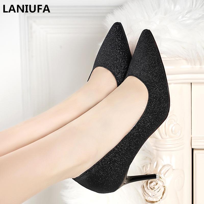 Autumn Women Pumps High Heels Shoes Women Classics Platform Pointed Toe Thin high heel Wedding dress shoes mujer zapatos1, Gold
Autumn Women Pumps High Heels Shoes Women Classics Platform Pointed Toe Thin high heel Wedding dress shoes mujer zapatos1, Gold