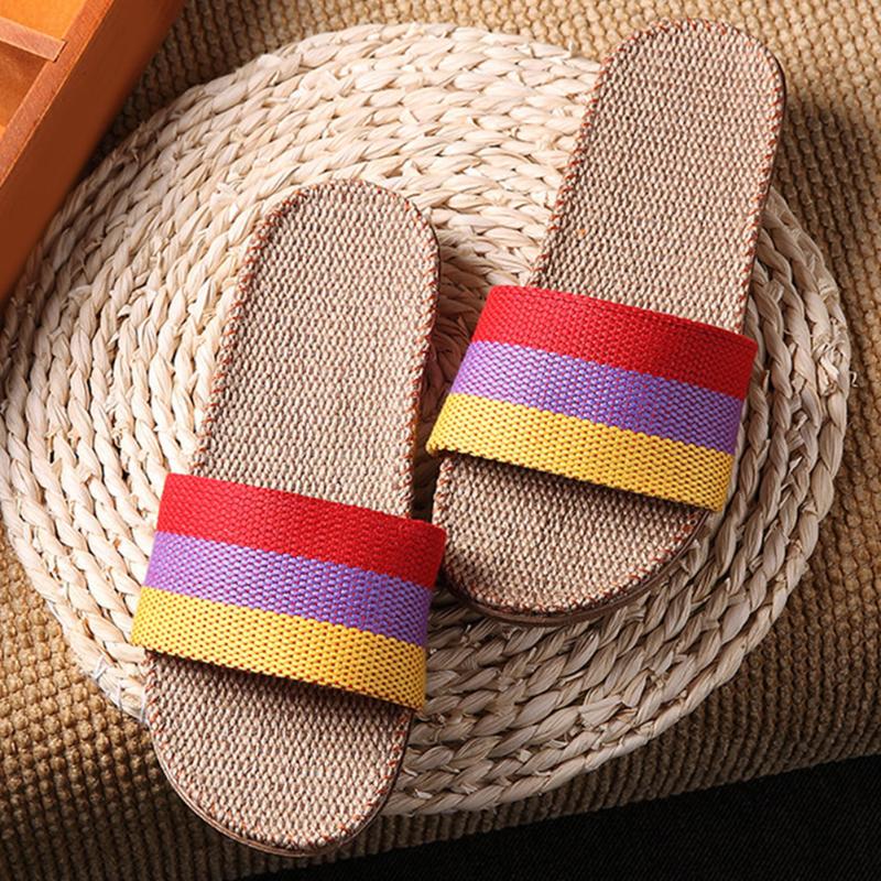 New Linen Beach Slippers Couples Unisex Shoes Anti-skid slippers Outdoor Beach Sandals for Choice Women shoes, Shoes without box
New Linen Beach Slippers Couples Unisex Shoes Anti-skid slippers Outdoor Beach Sandals for Choice Women shoes, Shoes without box