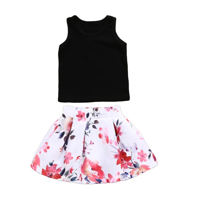 Fashion Summer Baby Kids Clothes set Flower Girls Sleeveless Tops Skirt Outfits Costume Summer Clothes, As picture
Fashion Summer Baby Kids Clothes set Flower Girls Sleeveless Tops Skirt Outfits Costume Summer Clothes, As picture