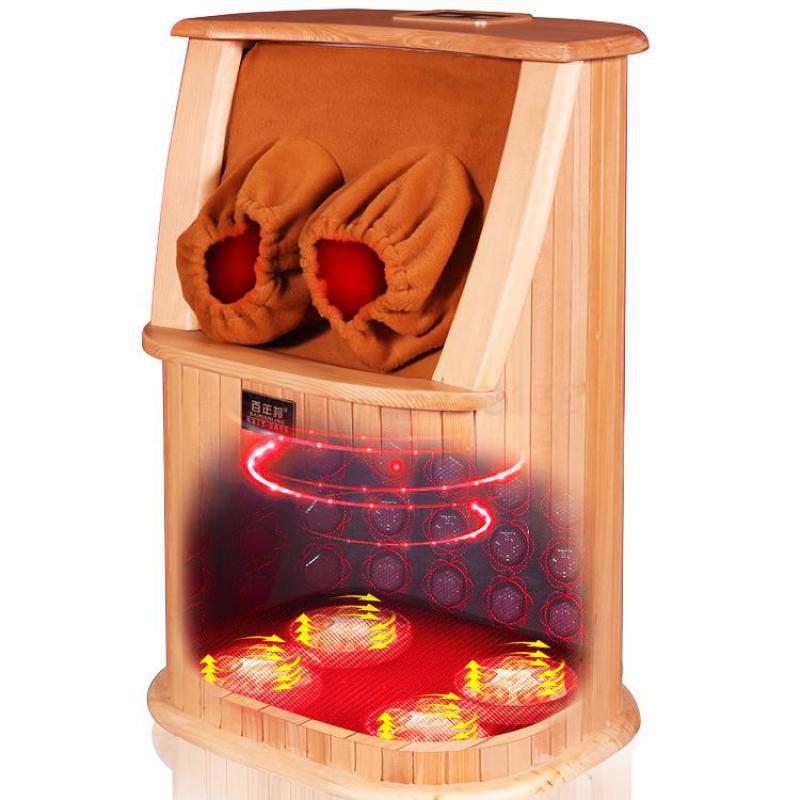 Far Infrared Foot Bath Barrel Heating Foot Therapy Sweat Steaming Barrel Fumigating Wooden Basin Spectrum Holographic Energ
Far Infrared Foot Bath Barrel Heating Foot Therapy Sweat Steaming Barrel Fumigating Wooden Basin Spectrum Holographic Energ