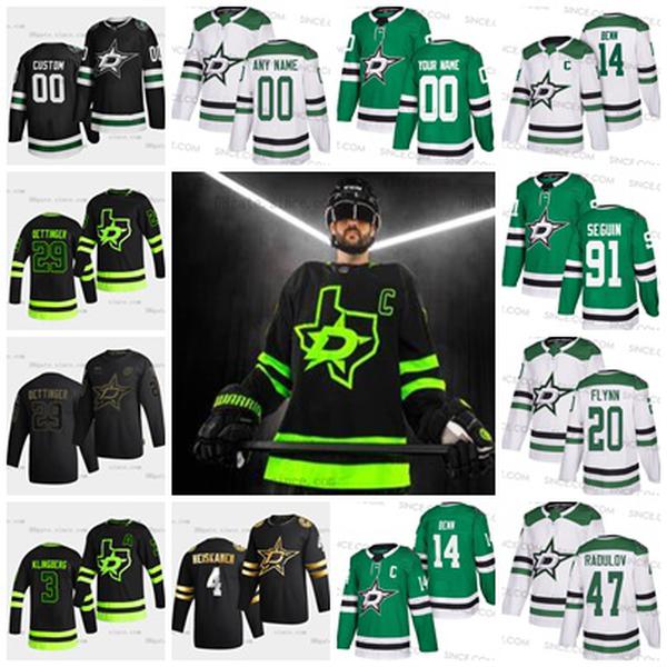 91 Seguin Dallas Stars 2021 Blackout Third Jersey Jamie Benn Kiviranta Miro Heiskanen Klingberg Alexander Radulov Lindell Salute to Service, Black;red
91 Seguin Dallas Stars 2021 Blackout Third Jersey Jamie Benn Kiviranta Miro Heiskanen Klingberg Alexander Radulov Lindell Salute to Service, Black;red