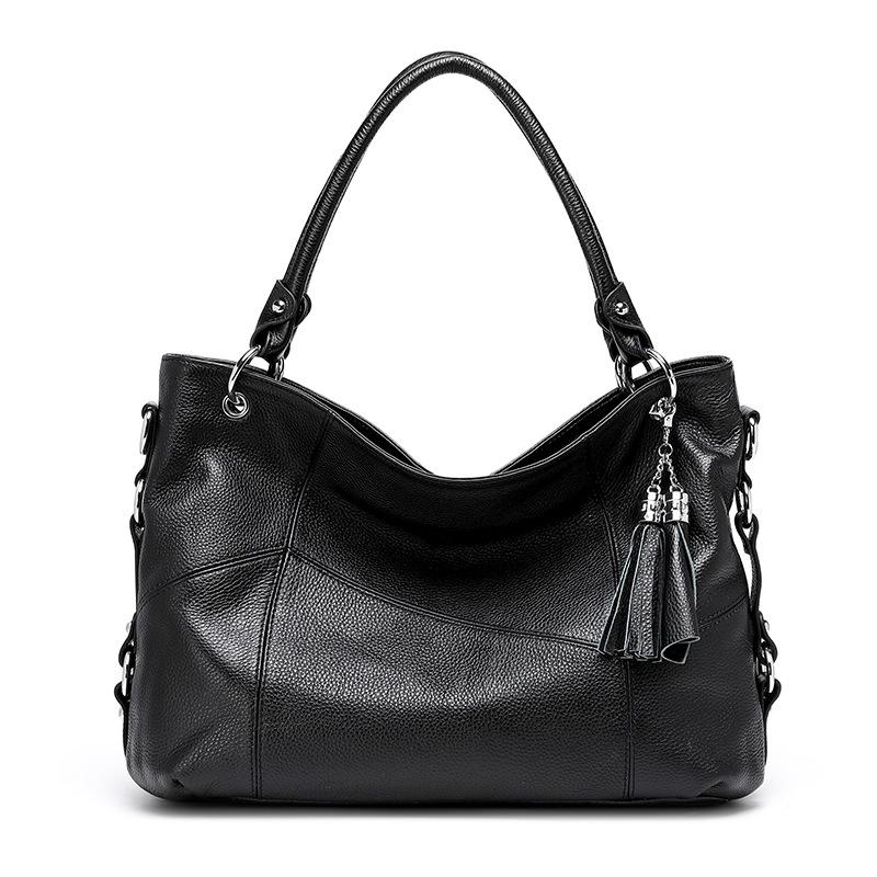 2021 New Tassel Women's Handbags Designer Bags Soft Genuine Leather Casual Totes Elegant Hobo Ladies Shoulder Crossbody Bags Big, Black
2021 New Tassel Women's Handbags Designer Bags Soft Genuine Leather Casual Totes Elegant Hobo Ladies Shoulder Crossbody Bags Big, Black