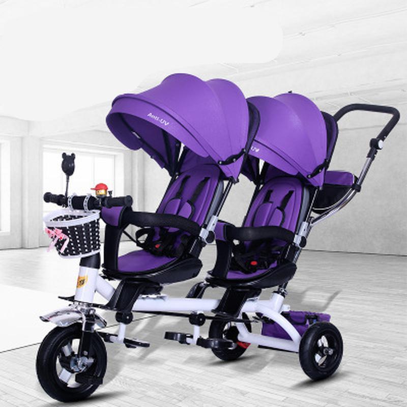 Baby Strollers Double Twin with Air Wheel Universal Travel Baby Pram Children Tricycle Carriage for Sale Push Trike1
Baby Strollers Double Twin with Air Wheel Universal Travel Baby Pram Children Tricycle Carriage for Sale Push Trike1