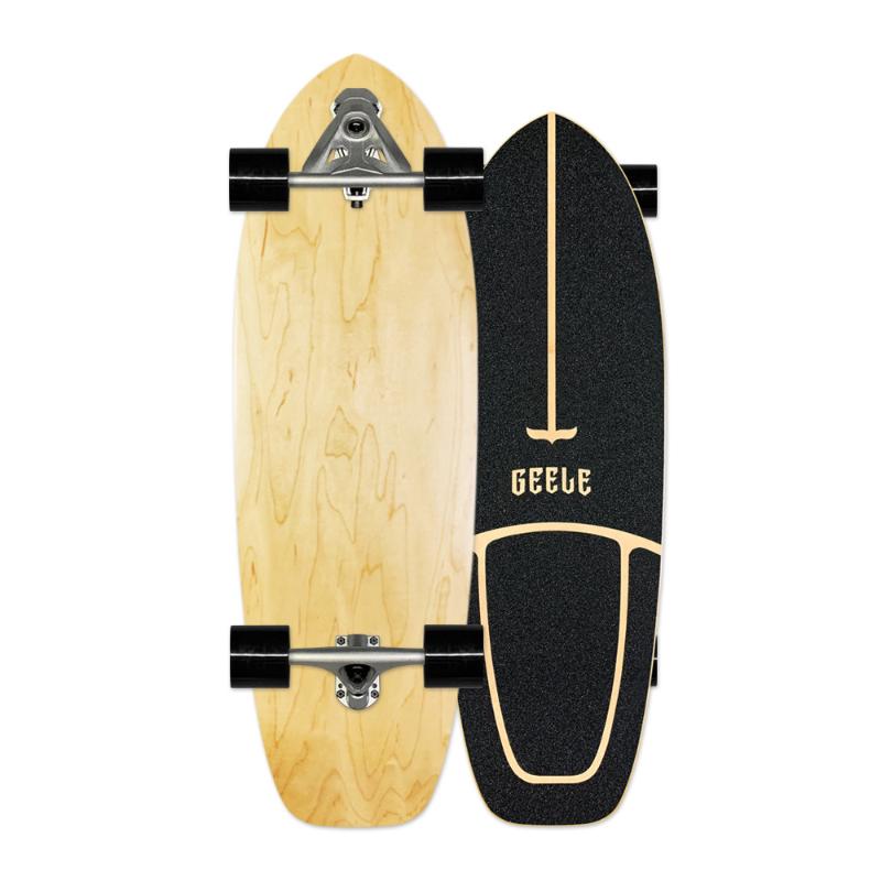 Highly Smooth Surf Land Skateboard Maple Single Kick Carving Cruiser Skate board Longboard Cool Side Sport Street Outdoor Gym, A2 cx-7 modle
Highly Smooth Surf Land Skateboard Maple Single Kick Carving Cruiser Skate board Longboard Cool Side Sport Street Outdoor Gym, A2 cx-7 modle