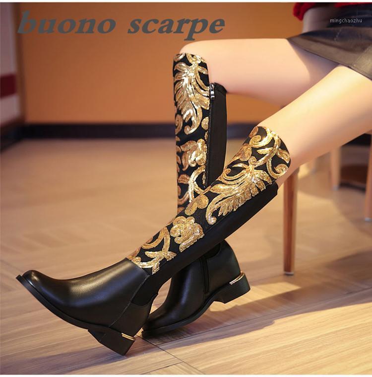 2020 autumn and winter national wind embroidered elastic boots leather inner high boots sexy1, Black
2020 autumn and winter national wind embroidered elastic boots leather inner high boots sexy1, Black