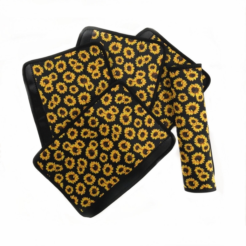 Seat Belt Covers Sunflower Neoprene Car Shoulder Pad Auto Seatbelt Strap Sleeves Cactus Leopard 5 Designs Optional
Seat Belt Covers Sunflower Neoprene Car Shoulder Pad Auto Seatbelt Strap Sleeves Cactus Leopard 5 Designs Optional