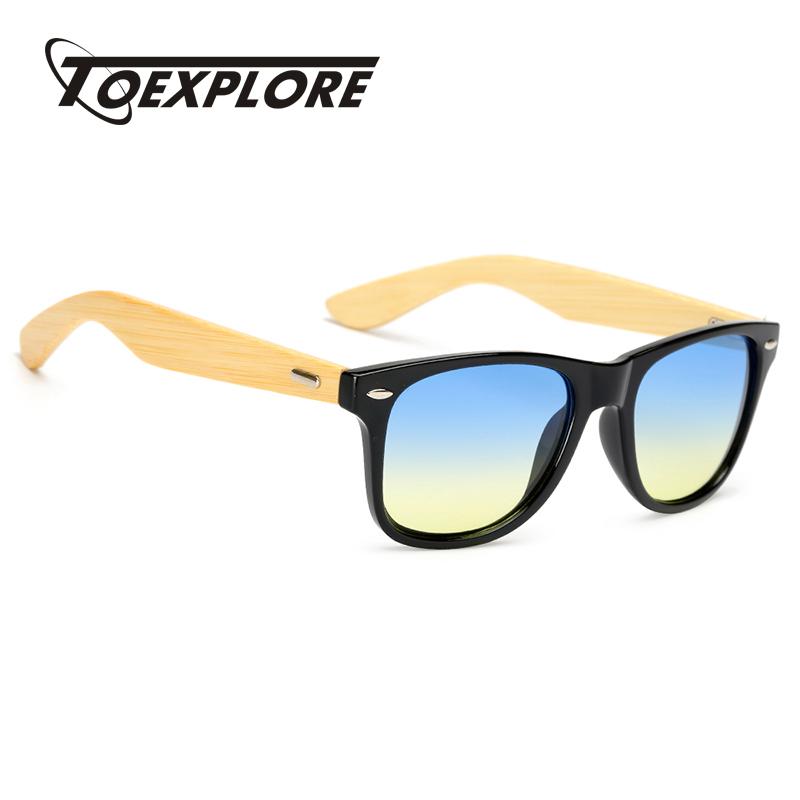 TOEXPLORE Retro Bamboo Sunglasses Men Wooden Eyewear Women Brand Designer Glasses Goggles Gold Ocean Mirror Environmental UV400
TOEXPLORE Retro Bamboo Sunglasses Men Wooden Eyewear Women Brand Designer Glasses Goggles Gold Ocean Mirror Environmental UV400