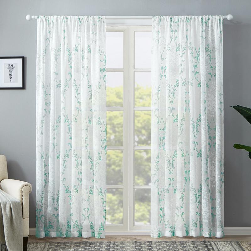 Yaapeet 1pc Modern Plant Printed Blackout Curtain Pastoral Sheer Curtains for Bedroom Brief Tull Curtains Elegant Window Drapes, Color 4
Yaapeet 1pc Modern Plant Printed Blackout Curtain Pastoral Sheer Curtains for Bedroom Brief Tull Curtains Elegant Window Drapes, Color 4