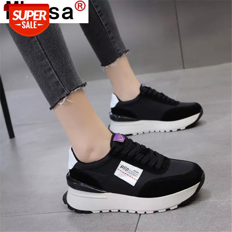 2020 Women Sneakers Fashion Autumn Casual Shoes Vulcanized Sneakers for Women Lace-up Mid Heel Shoes Zapatos De Mujer Platform #NV5F
2020 Women Sneakers Fashion Autumn Casual Shoes Vulcanized Sneakers for Women Lace-up Mid Heel Shoes Zapatos De Mujer Platform #NV5F