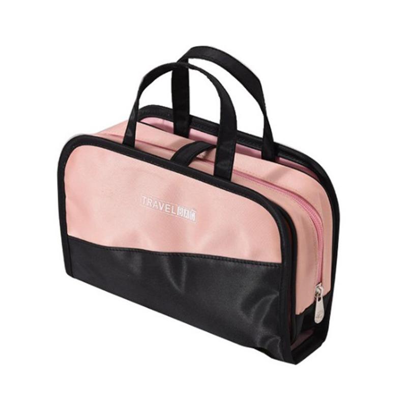 Cosmetic Makeup Bag For Women Toilet Toiletry Kit Bag Waterproof Travel Transparent Brushes Storage 2 In 1 Outdoor Travel Bags, Pink
Cosmetic Makeup Bag For Women Toilet Toiletry Kit Bag Waterproof Travel Transparent Brushes Storage 2 In 1 Outdoor Travel Bags, Pink