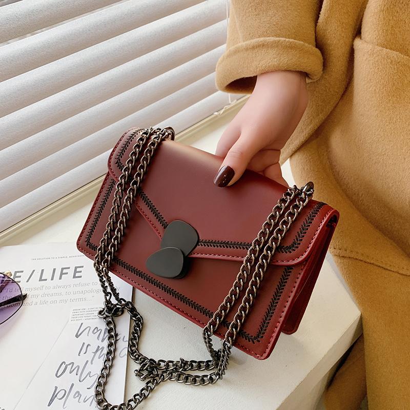 YANIGELAN 2021 Ladies New Trend Fashion Handbags Wild Simple Female Daily Messenger Pack Leather Chain Shoulder Small Square Bag, Black
YANIGELAN 2021 Ladies New Trend Fashion Handbags Wild Simple Female Daily Messenger Pack Leather Chain Shoulder Small Square Bag, Black