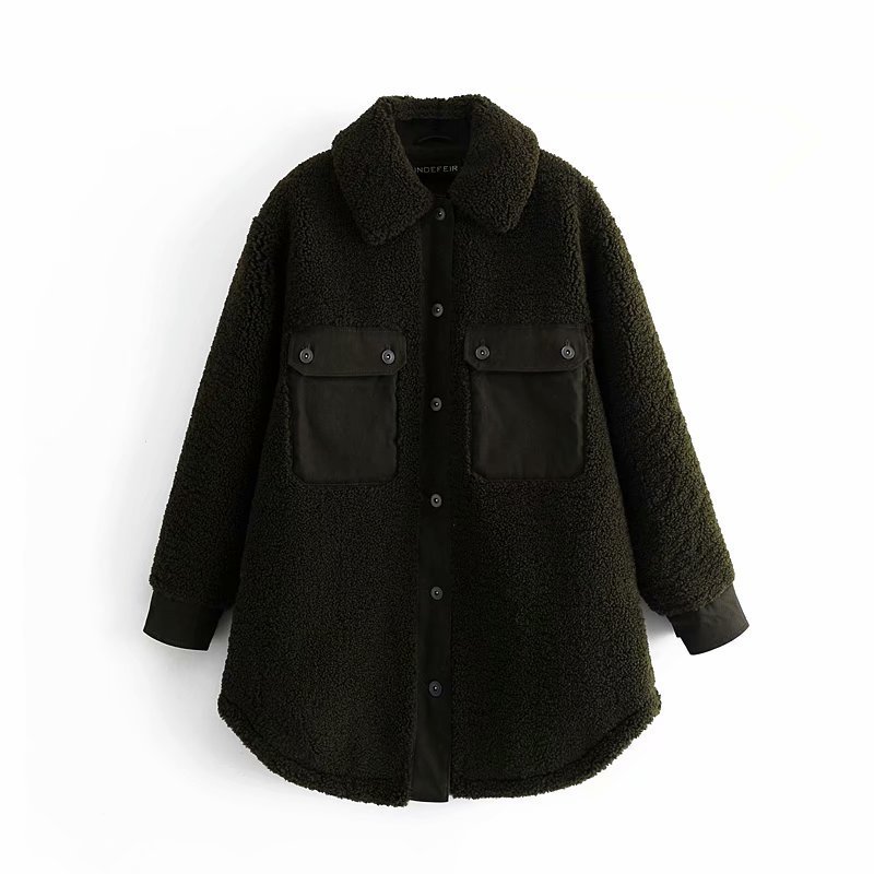 2021 New 4720 Autumn European and American Women's Pure Color Fleece Shirt Factory Direct Wholesale Coat Lphq, See chart
2021 New 4720 Autumn European and American Women's Pure Color Fleece Shirt Factory Direct Wholesale Coat Lphq, See chart
