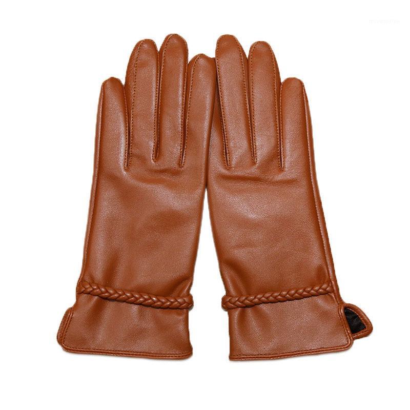 Latest Woman Lambskin Real Leather Gloves Plus Velvet Thicken Winter Warm Driving Leather Gloves Female Sheepskin XC234L1
Latest Woman Lambskin Real Leather Gloves Plus Velvet Thicken Winter Warm Driving Leather Gloves Female Sheepskin XC234L1