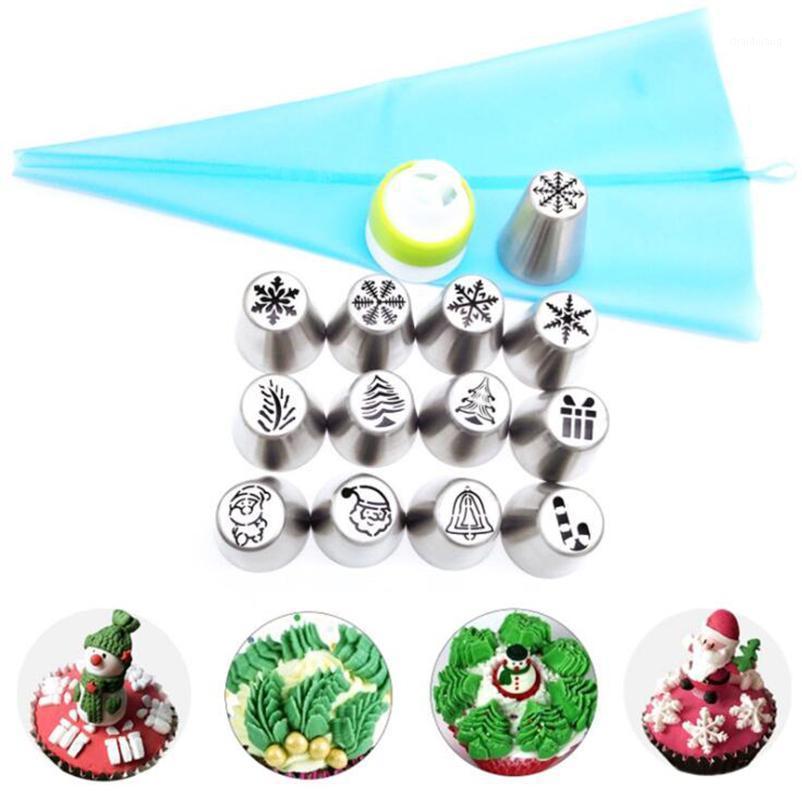 15Pcs/Set Icing Piping Nozzles Christmas Flower Cream Pastry Tips Nozzles Bag Cupcake Cake Decorating DIY Kitchen Baking Tools1
15Pcs/Set Icing Piping Nozzles Christmas Flower Cream Pastry Tips Nozzles Bag Cupcake Cake Decorating DIY Kitchen Baking Tools1