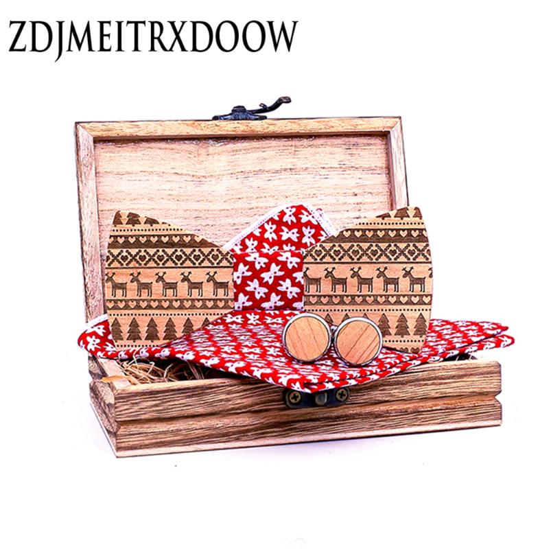 Bow Ties Christmas Men's Novelty Pre-tied Bowtie Red Elk Deer Tie For Man Festival Party Accessories
Bow Ties Christmas Men's Novelty Pre-tied Bowtie Red Elk Deer Tie For Man Festival Party Accessories