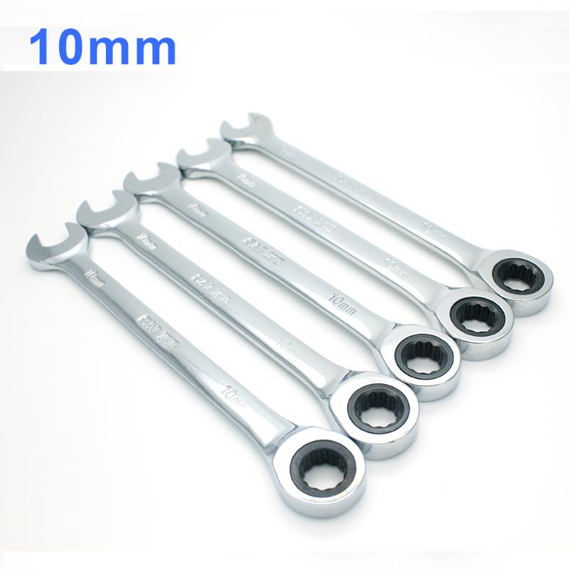 10mm Ratcheting Wrench Hand Tools Wrench Instrument Torque Wrenches Spanners Set A Set of Key Quick Snap Grip
10mm Ratcheting Wrench Hand Tools Wrench Instrument Torque Wrenches Spanners Set A Set of Key Quick Snap Grip