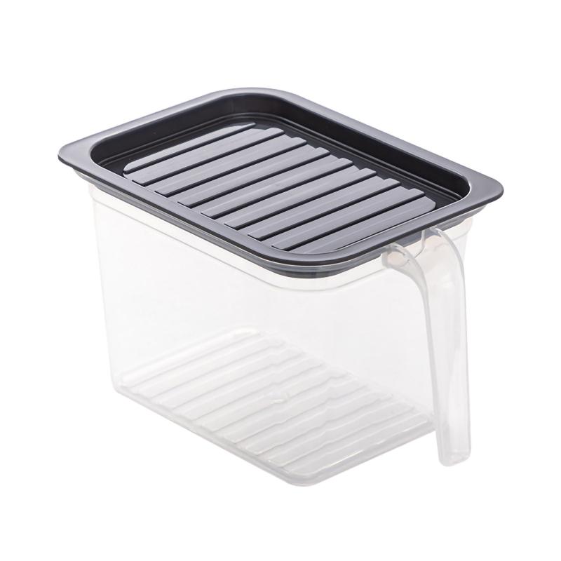 Refrigerator Storage Box Transparent Plastic Box Kitchen Fruit Eggs Cereal Storage Refrigerated With Lid And Handle
Refrigerator Storage Box Transparent Plastic Box Kitchen Fruit Eggs Cereal Storage Refrigerated With Lid And Handle
